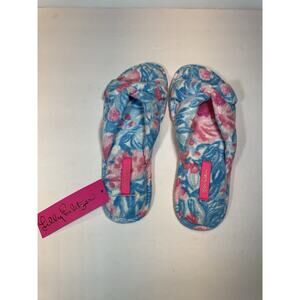 NWT Size 7/8 Lilly Pulitzer GWP Slippers Bondi Blue My Little Pony New